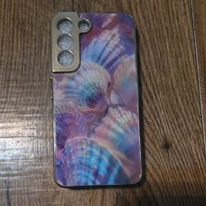 SHEIN | Gradient Colorful Shell Pattern Phone Case Galaxy S22 5G
